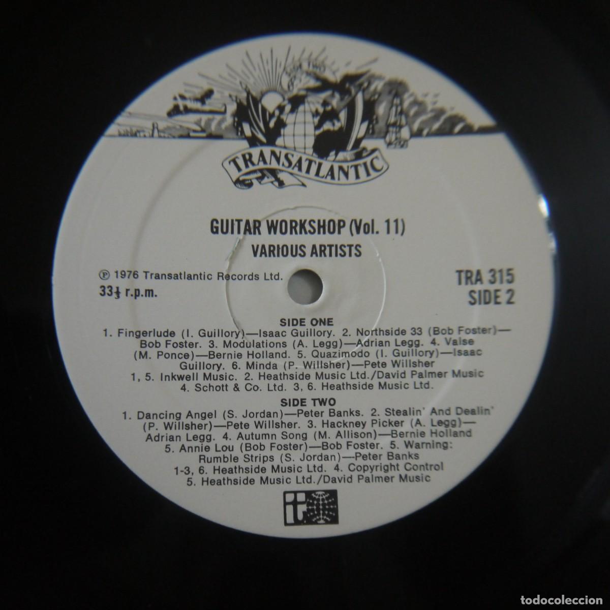 Discos de vinilo: GUITAR WORKSHOP VOLUME TWO - LP 1976 UK - Foto 5