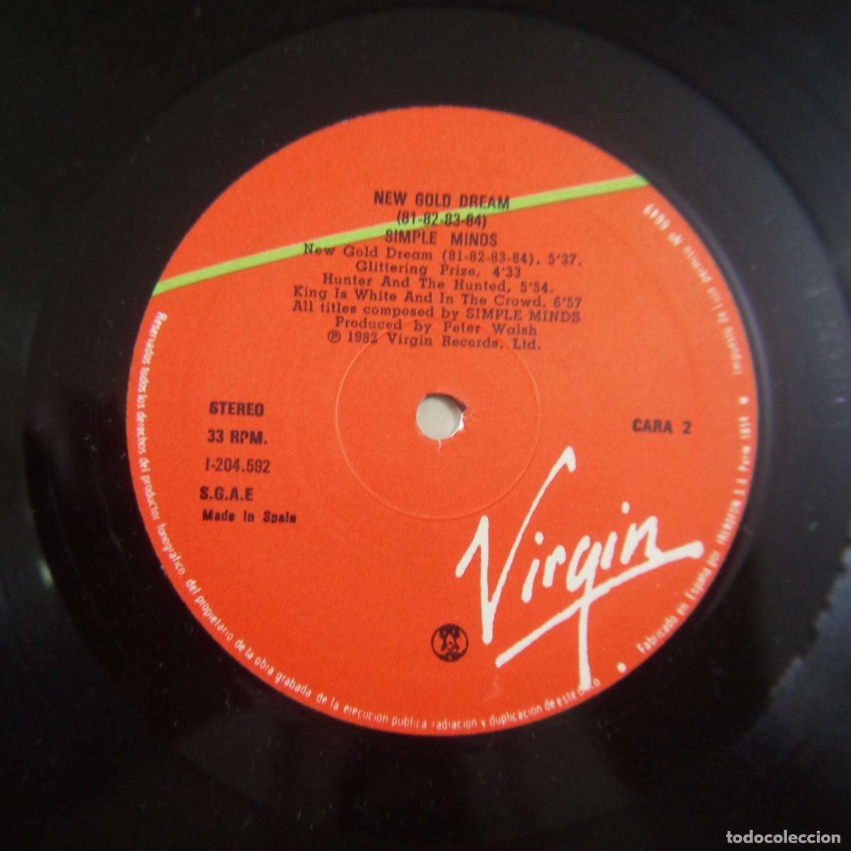 Discos de vinilo: SIMPLE MINDS - NEW COLD DREAM - LP 1982 - Foto 5