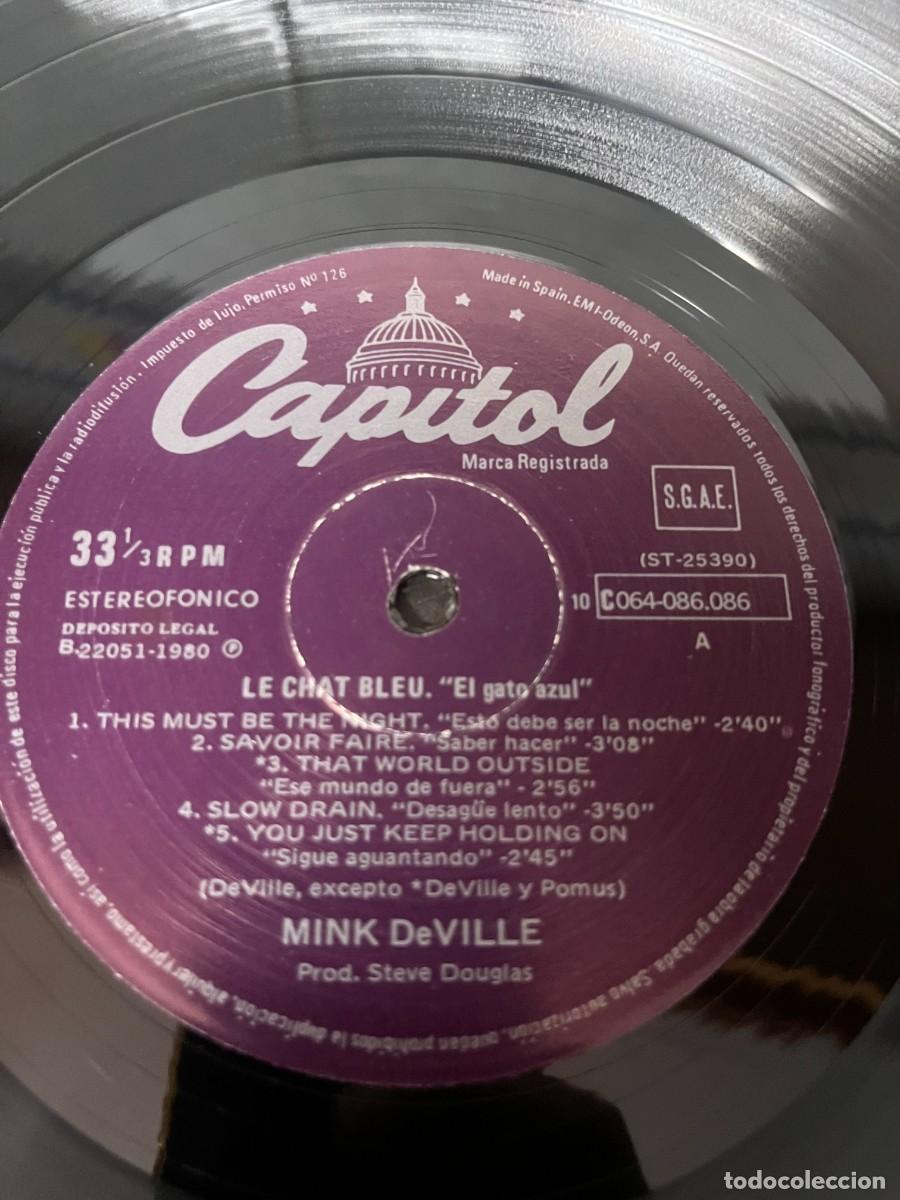 Discos de vinilo: Mink DeVille Le Chat Bleu - Foto 4