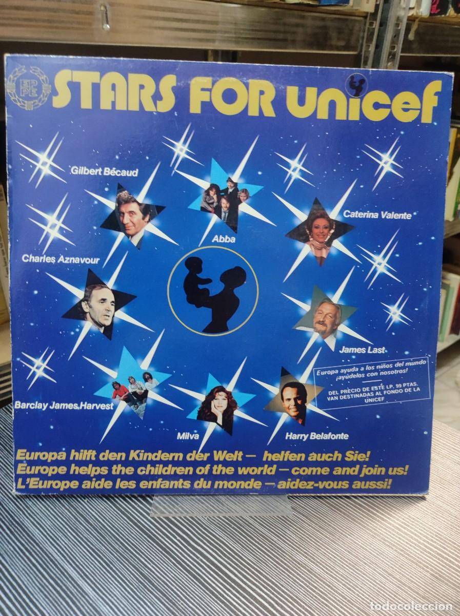 Discos de vinilo: Stars For Unicef ESTRELLAS DEL POP - Foto 1