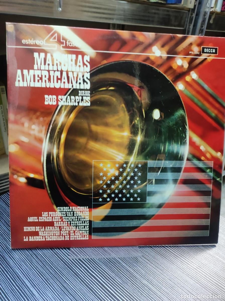 Discos de vinilo: Bob Sharples &ndash; Marchas Americanas - Foto 1