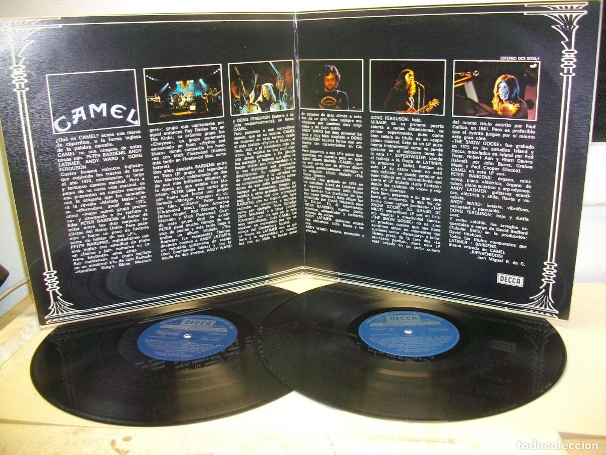 Discos de vinilo: Camel &ndash; Camel LP DOBLE GATEFOLD 1977 - Foto 2