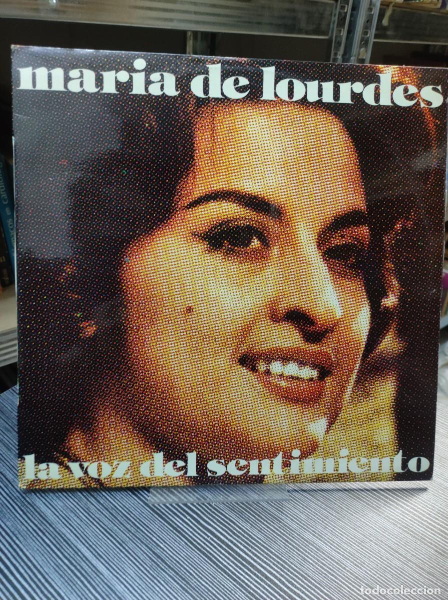 Discos de vinilo: MARIA DE LOURDES LA VOZ DEL SENTIMIENTO - Foto 1