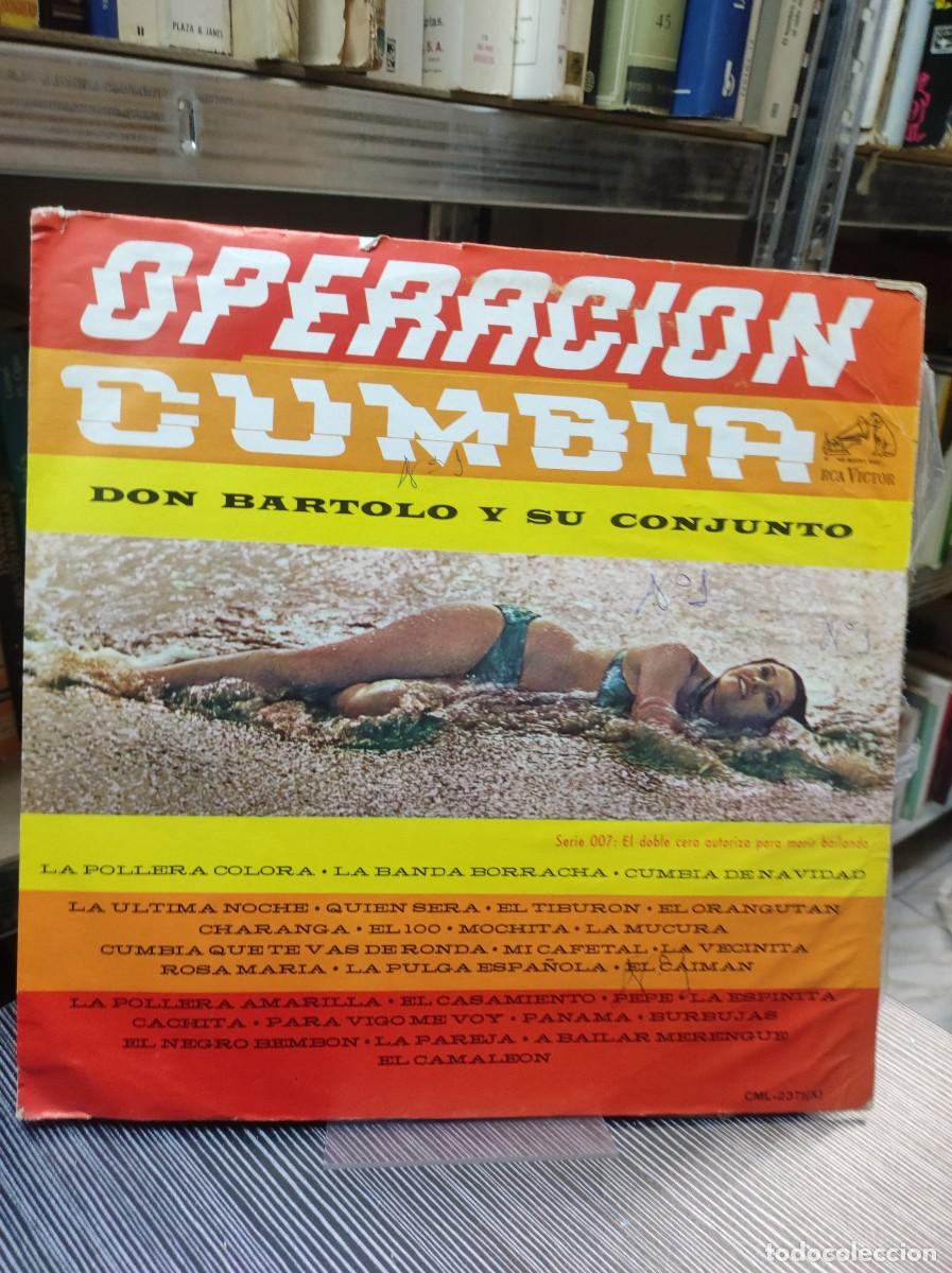 Discos de vinilo: Don Bartolo Y Su Conjunto &ndash; Operacion Cumbia - Foto 1