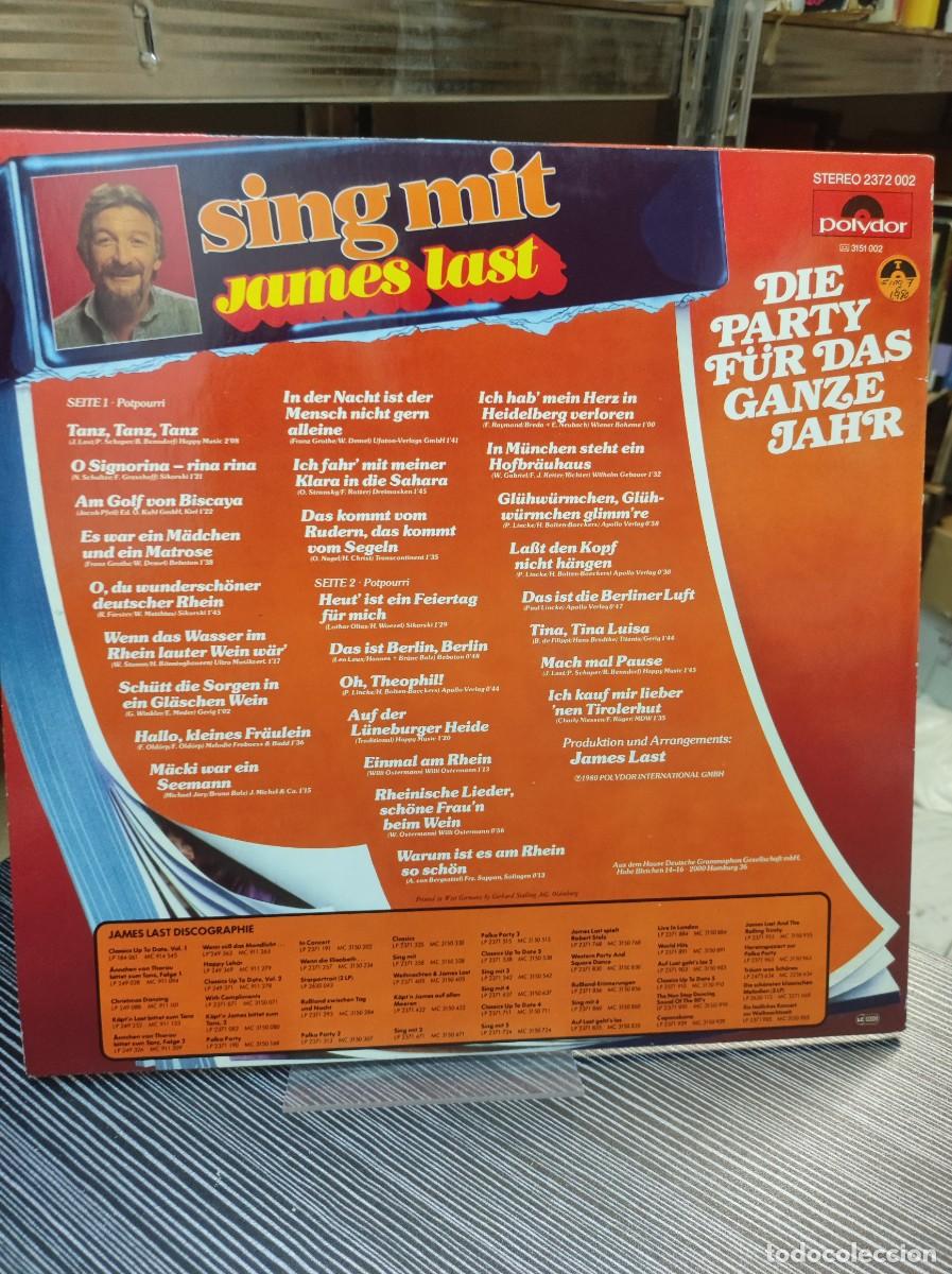 Discos de vinilo: James Last &ndash; Sing Mit - Foto 2