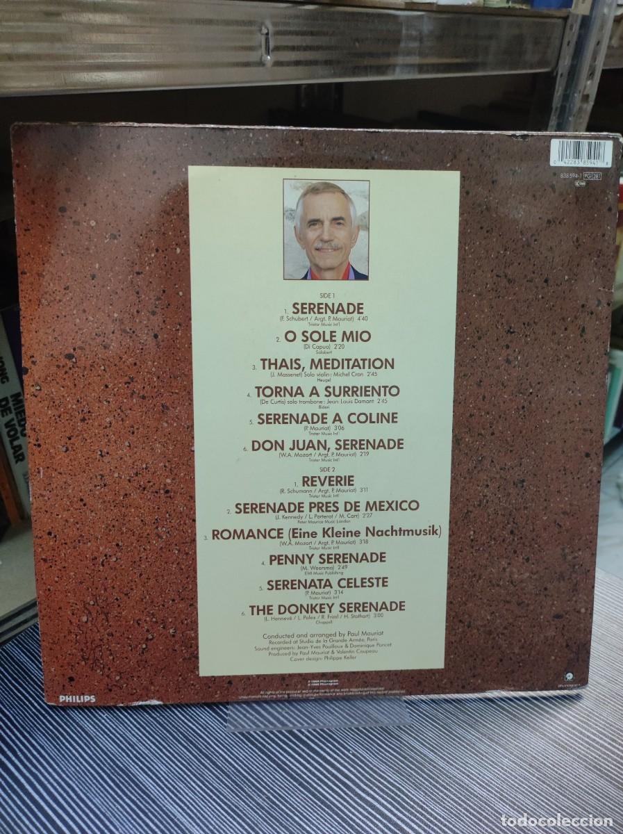 Discos de vinilo: Paul Mauriat &ndash; Serenade - Foto 2