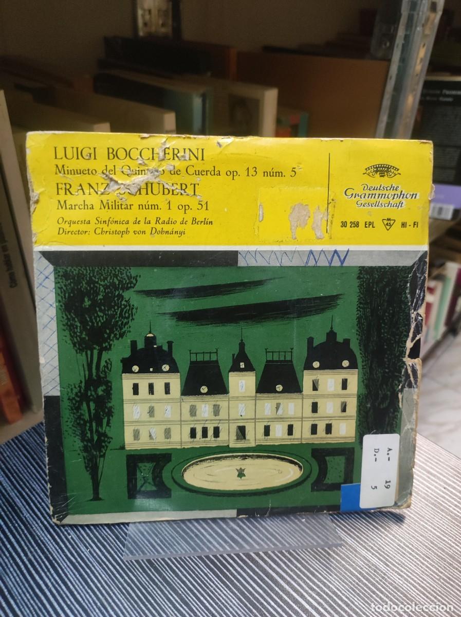 Discos de vinilo: LUIGI BOCCHERINI FRANZ SCHUBERT - Foto 1