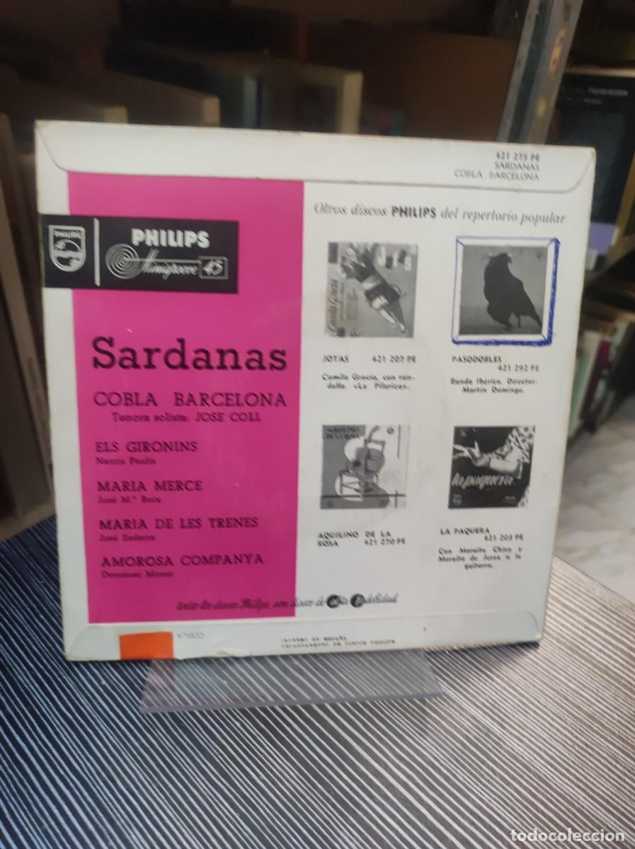 Discos de vinilo: SARDANAS COBLA BARCELONA - Foto 2