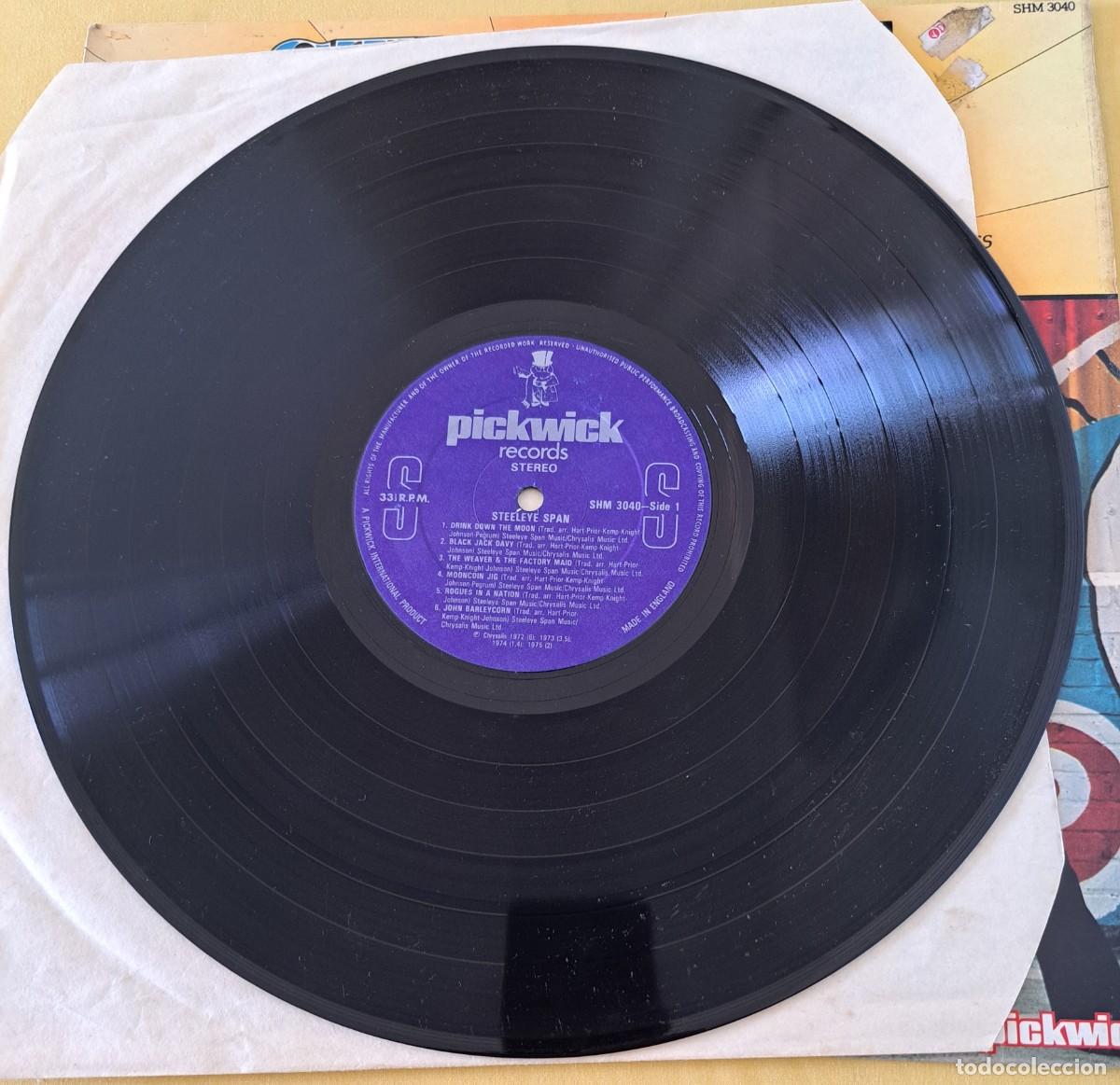 Discos de vinilo: STEELEYE SPAN - STEELEYE SPAN - PICKWICK, SHM 3040 - UK 1980 - Foto 2