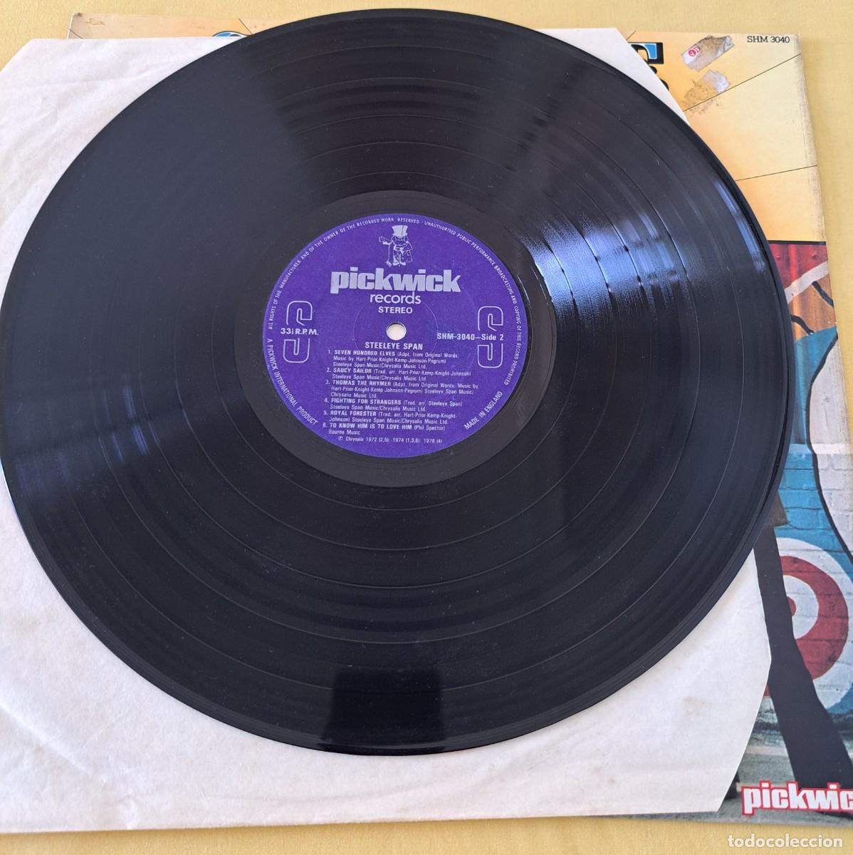 Discos de vinilo: STEELEYE SPAN - STEELEYE SPAN - PICKWICK, SHM 3040 - UK 1980 - Foto 3