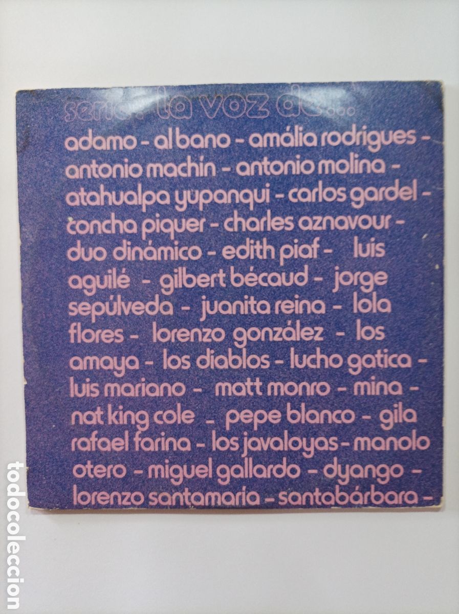 Discos de vinilo: LA VOZ DE... CONCHA PIQUER. ODEON. DISCO VINILO DOBLE. - Foto 2