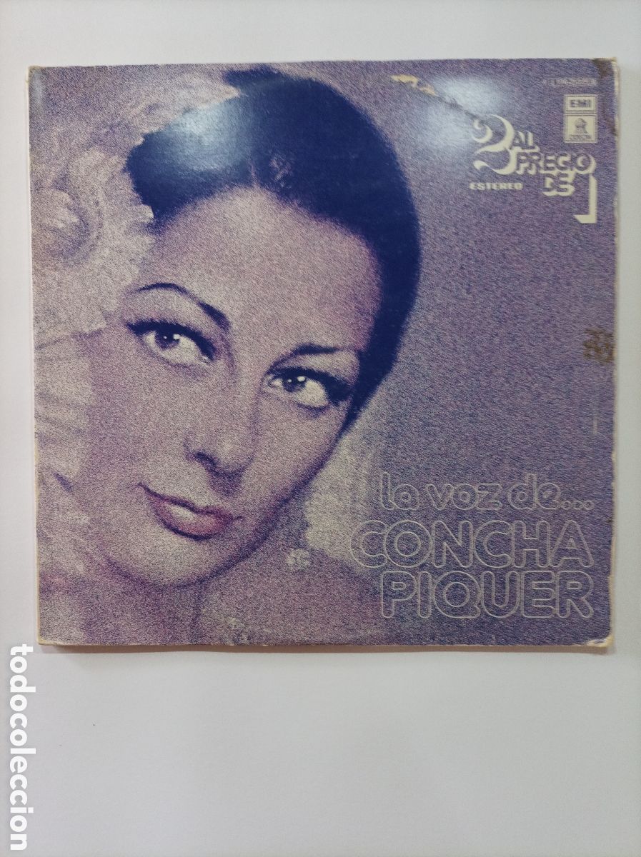 Discos de vinilo: LA VOZ DE... CONCHA PIQUER. ODEON. DISCO VINILO DOBLE. - Foto 1