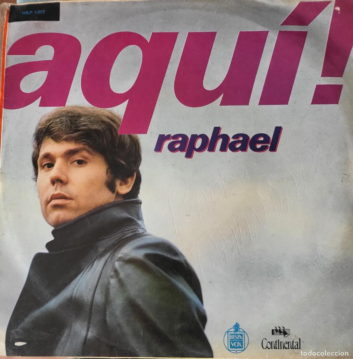 Discos de vinilo: Raphael Lp sello Hispavox editado en Brasil a&ntilde;o 1970... - Foto 1