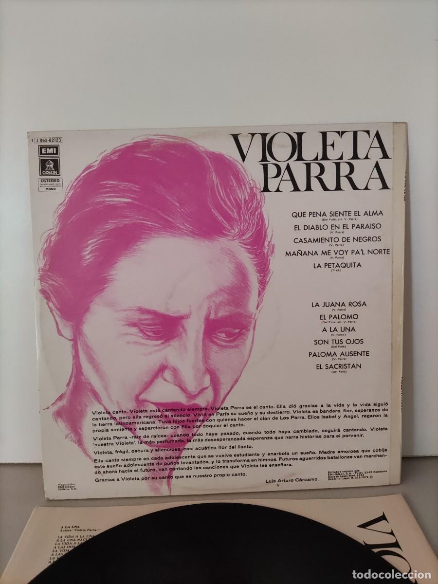 Discos de vinilo: LP 171 Violeta Parra - 1976 (Disco como nuevo) - Foto 2