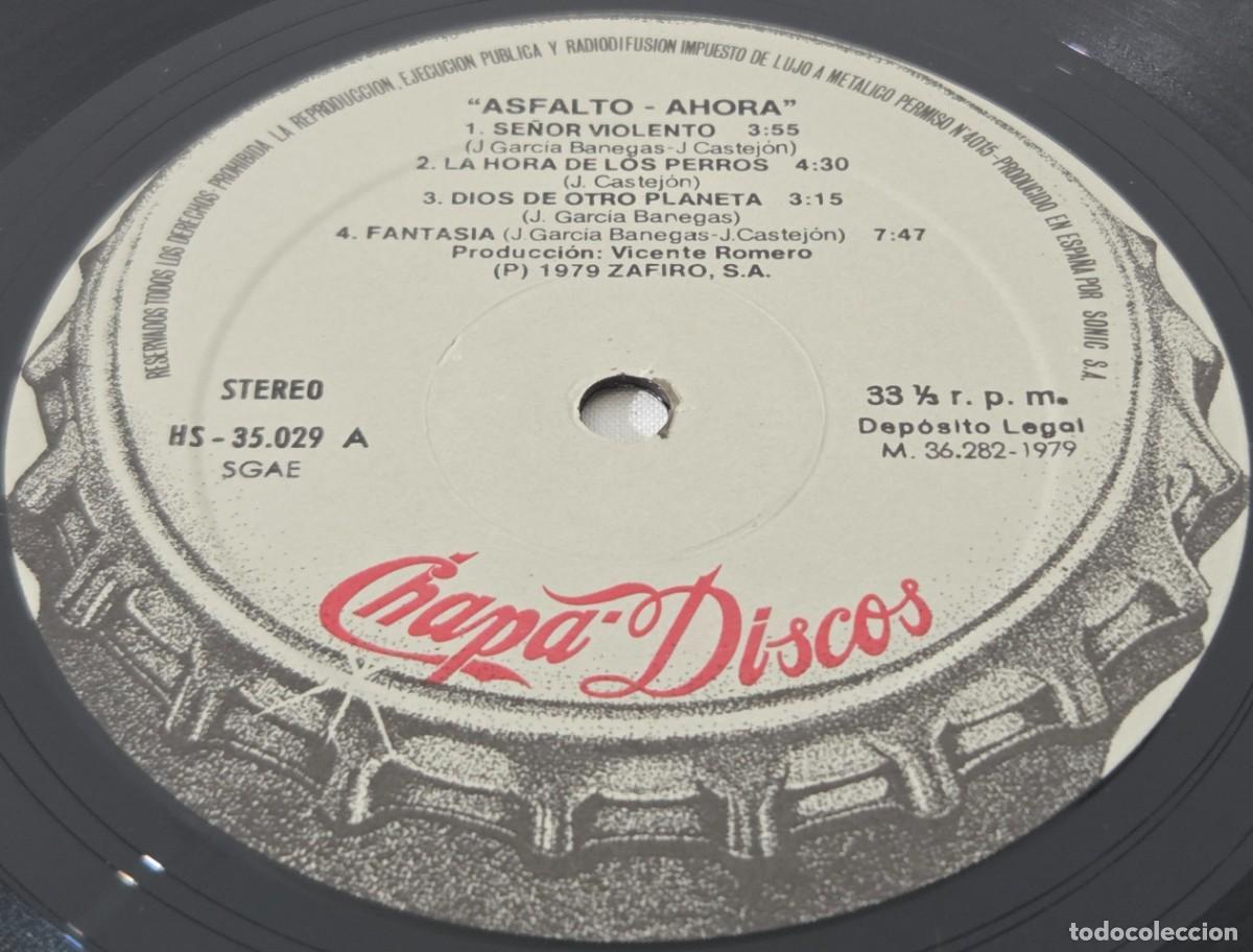 Discos de vinilo: LP Vinilo Asfalto, &iexcl;&iexcl;Ahora!! - Foto 7