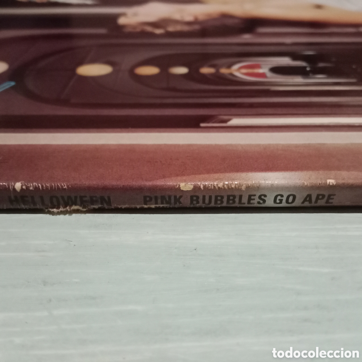 Discos de vinilo: HELLOWEEN - PINK BUBBLES GO APE - LP GATEFOLD - Foto 3