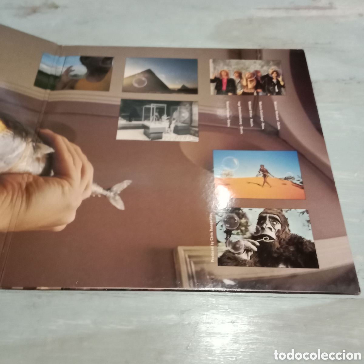Discos de vinilo: HELLOWEEN - PINK BUBBLES GO APE - LP GATEFOLD - Foto 5