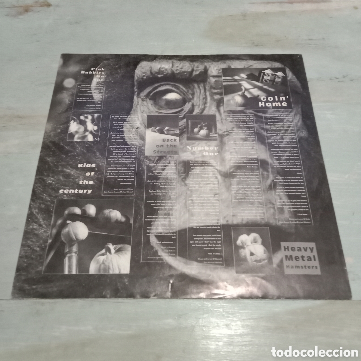 Discos de vinilo: HELLOWEEN - PINK BUBBLES GO APE - LP GATEFOLD - Foto 7