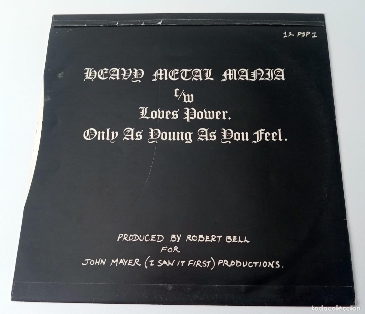 Discos de vinilo: LP HOLOCAUST - HEAVY METAL MANIA - Foto 2