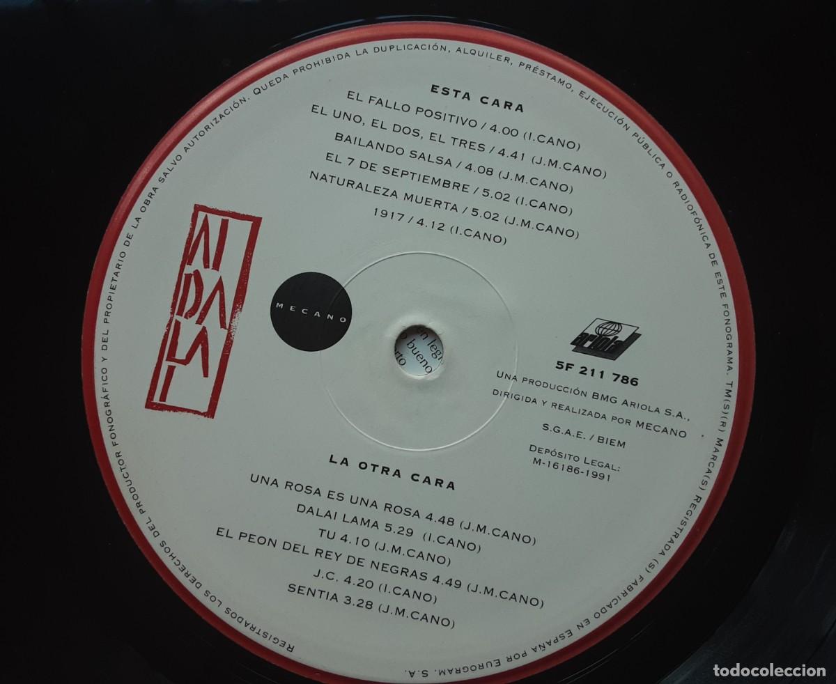 Discos de vinilo: LP MECANO, ALDALAI, original - Foto 3