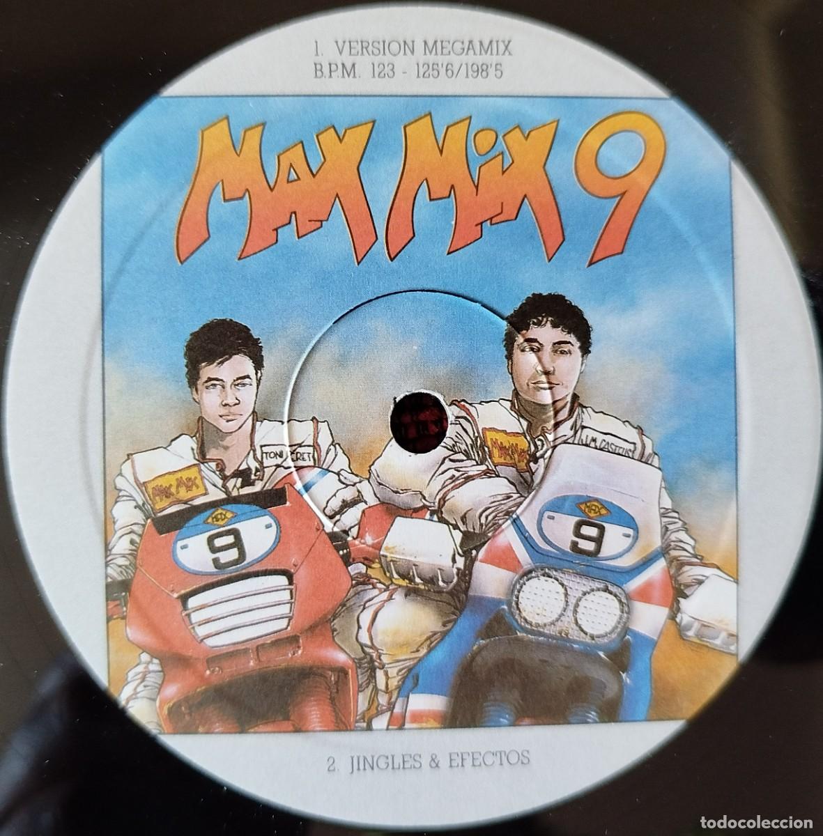 Discos de vinilo: MAX MIX 9 ** DOBLE VINILO LP 1989 - Foto 3