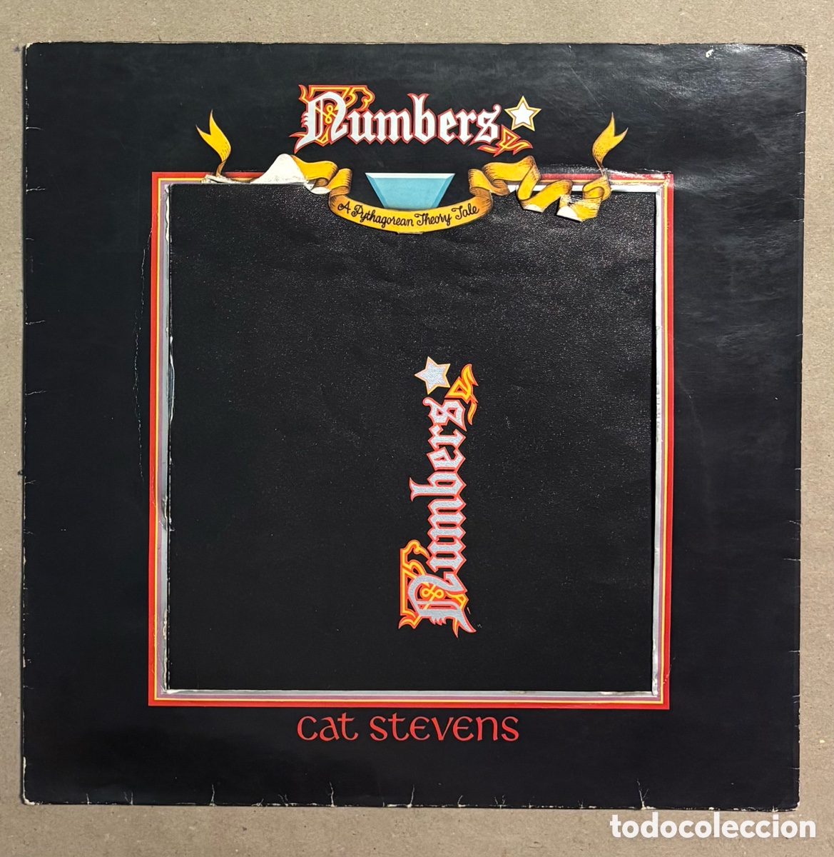 Discos de vinilo: L.P. VINILO. CAT STEVENS &ldquo;NUMBERS&rdquo; (ARIOLA 1975). - Foto 1