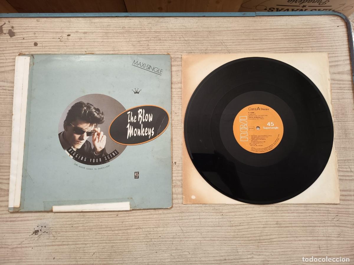 Discos de vinilo: The Blow Monkeys - Digging Your Scene - Maxi Single - Foto 1