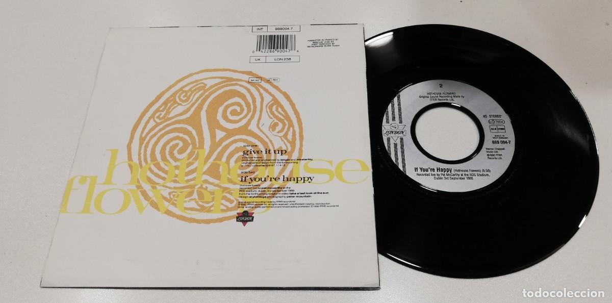 Discos de vinilo: SCO95-Hothouse Flowers - Give It Up (7&rdquo;, Single) - Foto 2