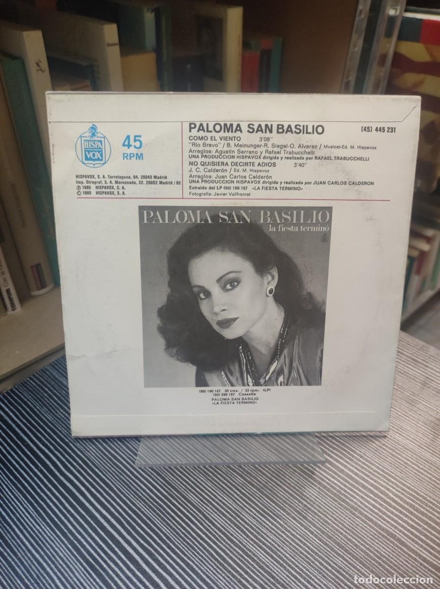 Discos de vinilo: Paloma San Basilio &ndash; Como El Viento - Foto 2