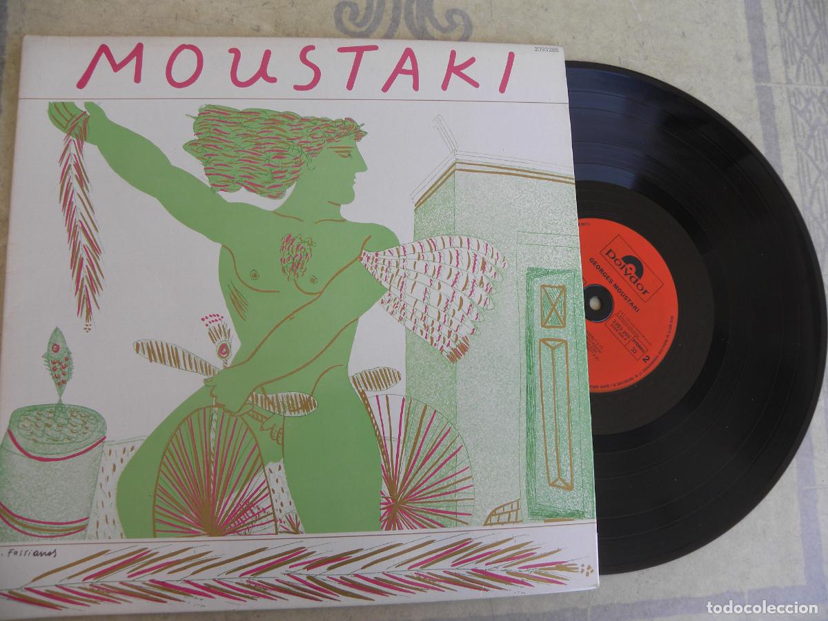 Discos de vinilo: GEORGES MOUSTAKI -LP 1981 - Foto 1