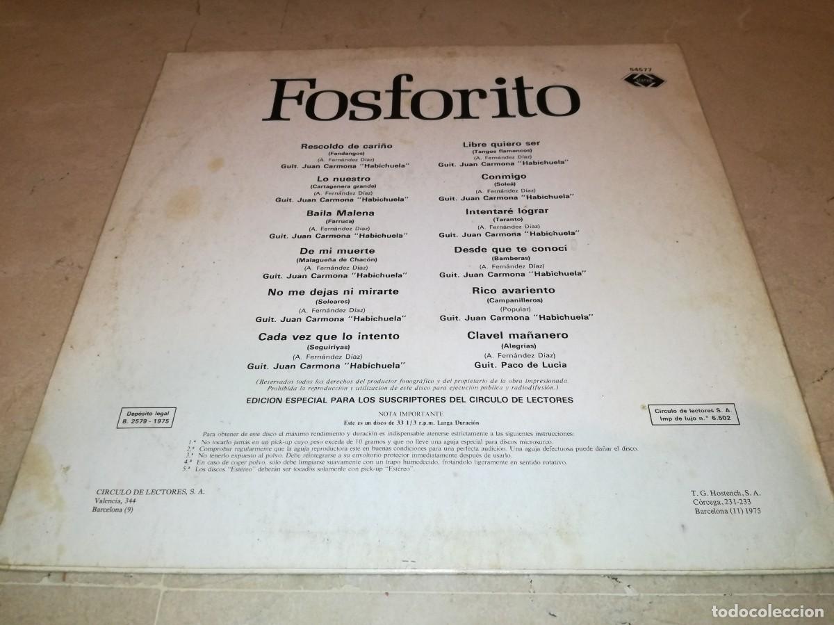 Discos de vinilo: FOSFORITO-ORIGINAL 1975-ORLADOR - Foto 2