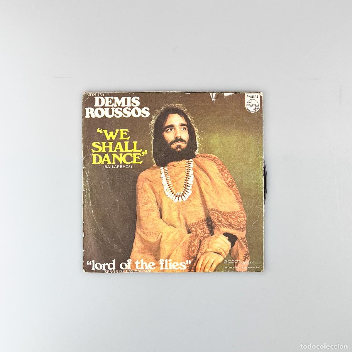 Discos de vinilo: SINGLE. Demis Roussos. We Shall Dance (G/G) - Foto 2