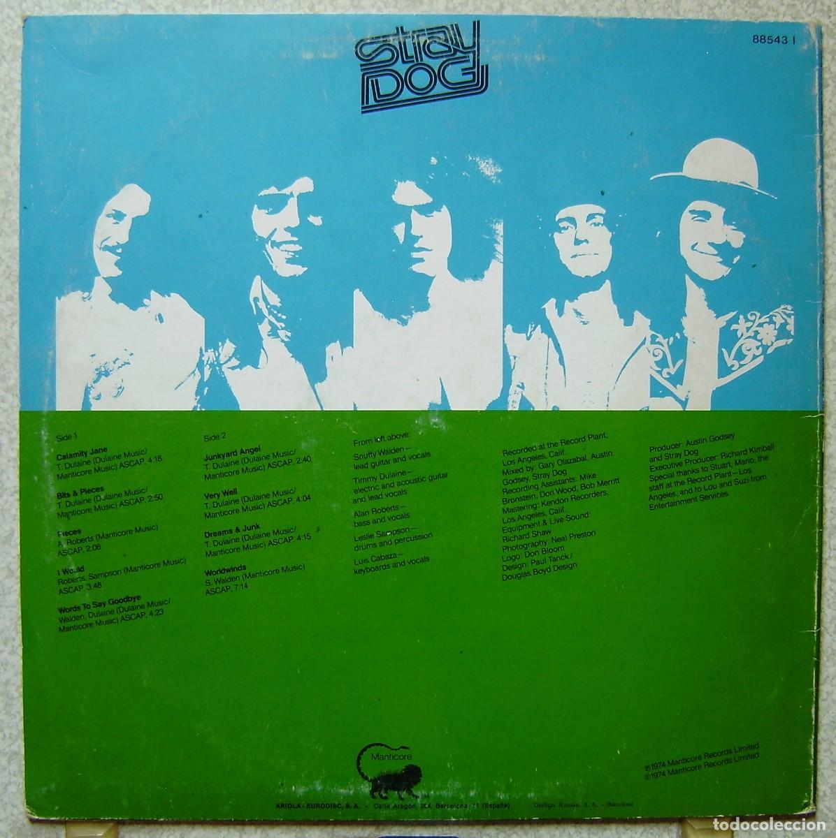 Discos de vinilo: STRAY DOG.WHILE YOU&acute;RE THERE...PROGRESIVO ROCK...ED SPAIN...EX - Foto 2