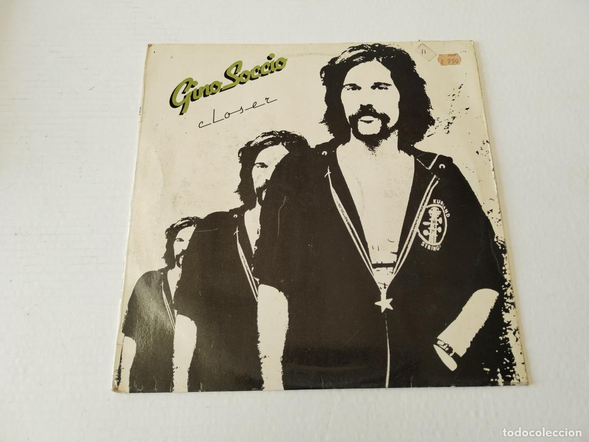 Discos de vinilo: GINO SOCCIO - CLOSER LP ATLANTIC 1981- c164 - Foto 1