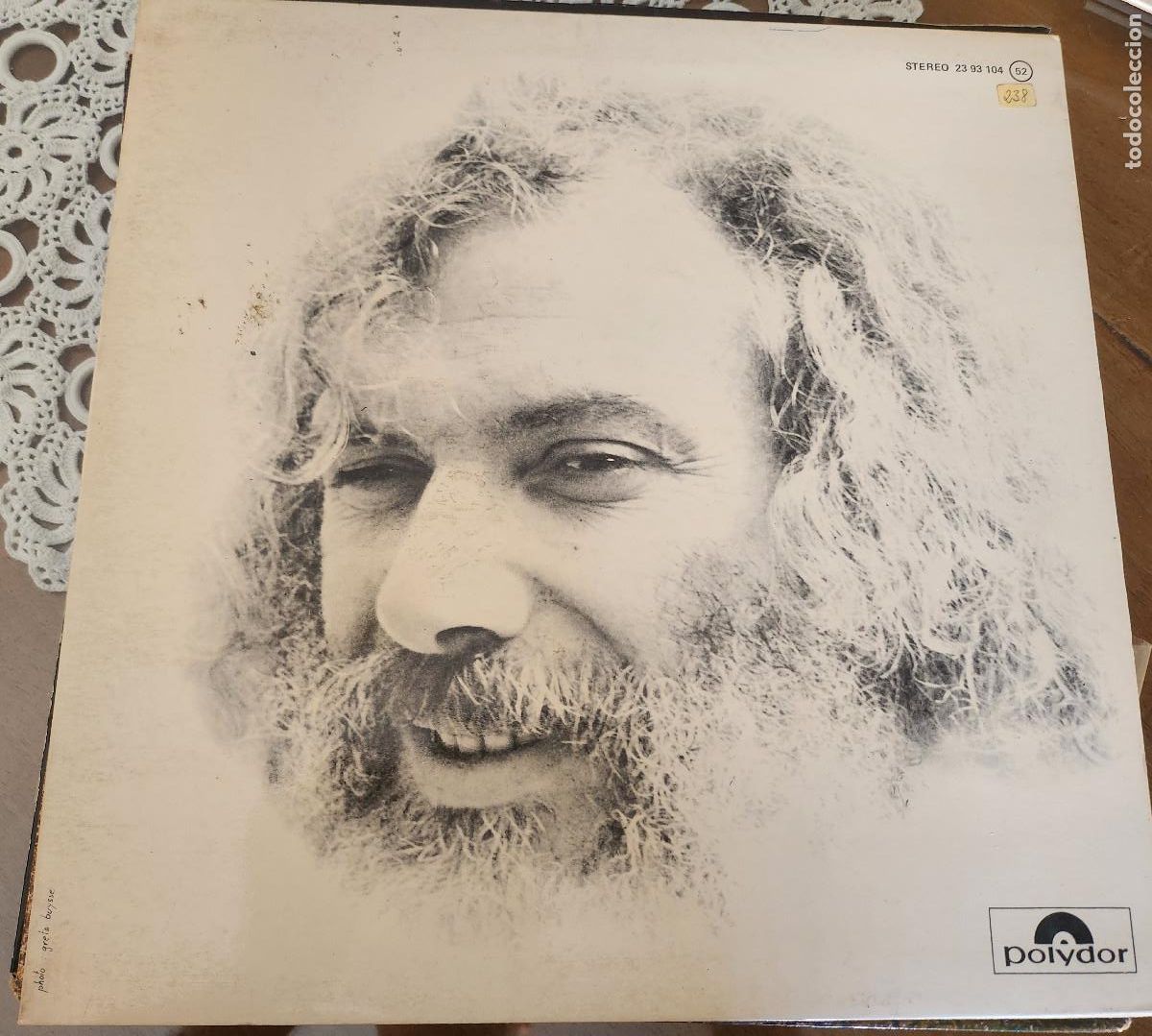 Discos de vinilo: Georges Moustaki 1974 VINILO LP - Foto 1