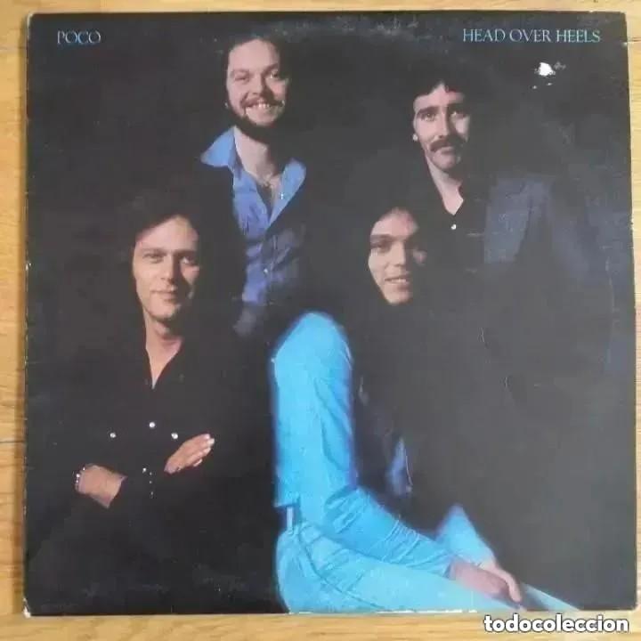 Discos de vinilo: POCO - HEAD OVER HELLS (LP) 1975 - Foto 1