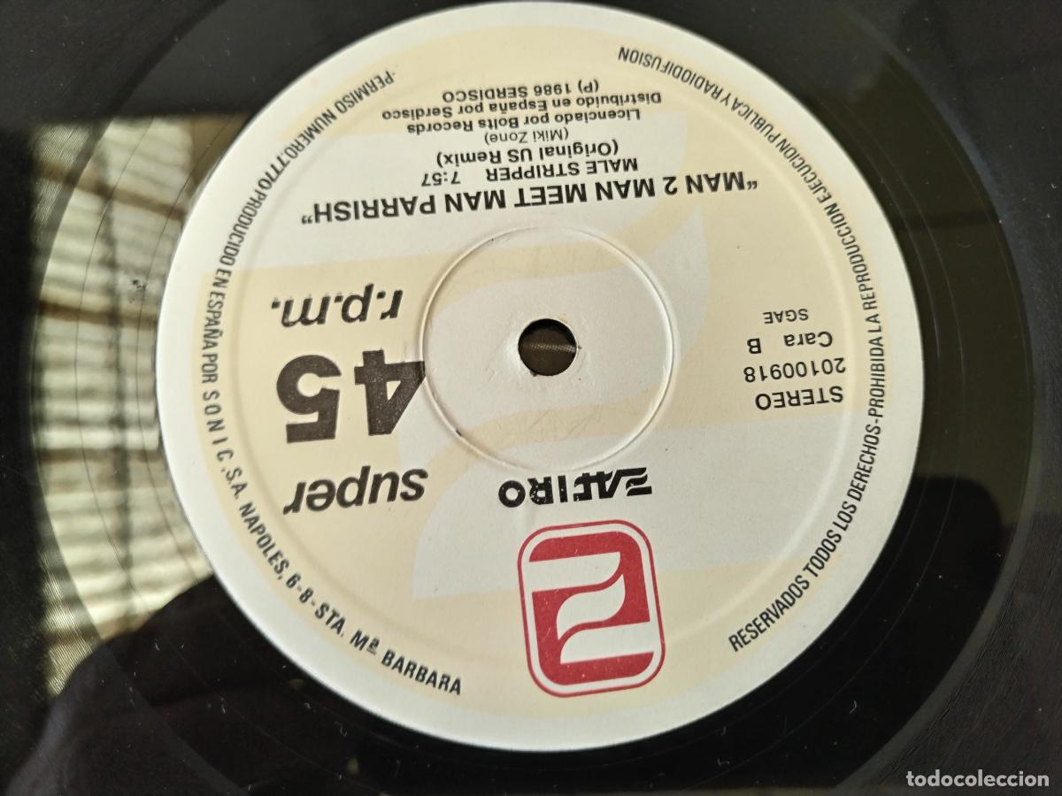 Discos de vinilo: man 2 man meet parrish, 1986- c164 - Foto 5