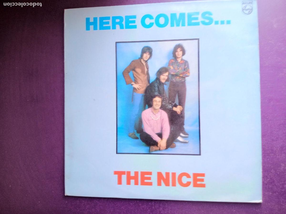Discos de vinilo: Here Comes... The Nice - LP PHILIPS 1990 - ROCK PROGRESIVO 60S - KEITH EMERSON - Foto 1