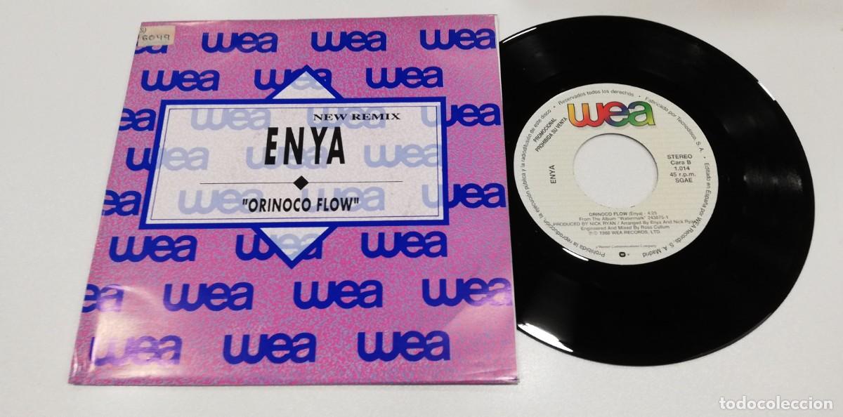 Discos de vinilo: SCO96-Enya - Orinoco Flow (New Remix) (7&rdquo;, Single, Promo) - Foto 1