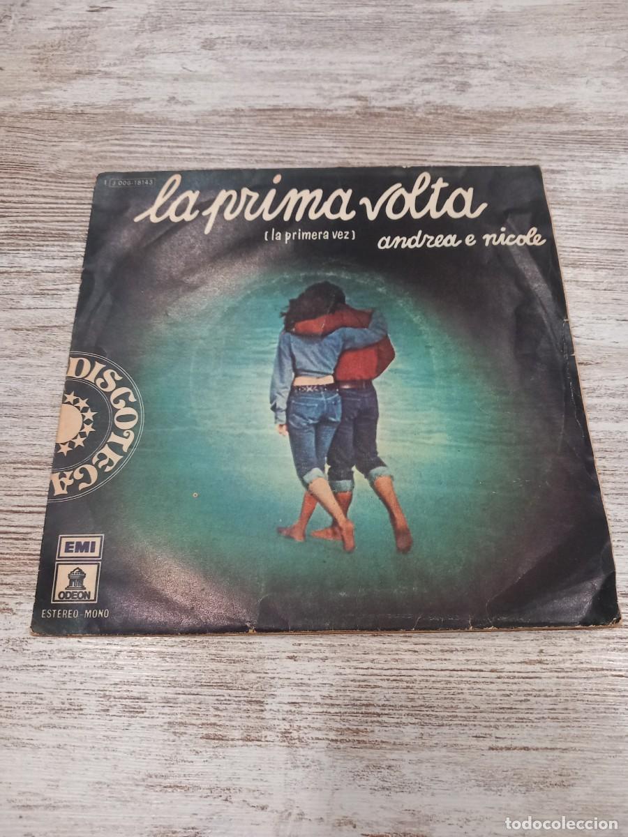Discos de vinilo: Andrea e nicole la prima volta disco vinilo - Foto 1