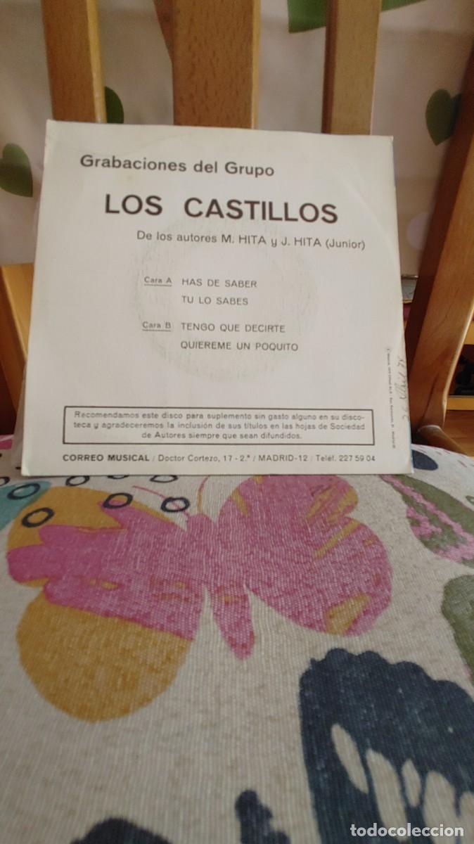 Discos de vinilo: LOS CASTILLOS-EP HAS DE SABER +3 - Foto 2