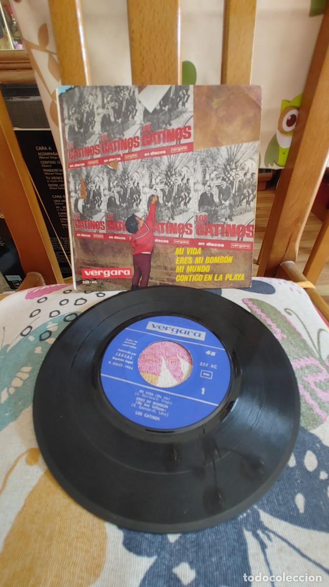 Discos de vinilo: LOS CATINOS-EP MI VIDA +3 - Foto 1