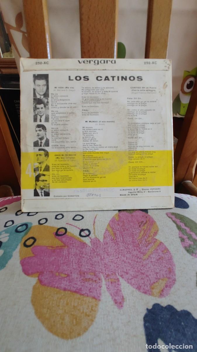 Discos de vinilo: LOS CATINOS-EP MI VIDA +3 - Foto 2