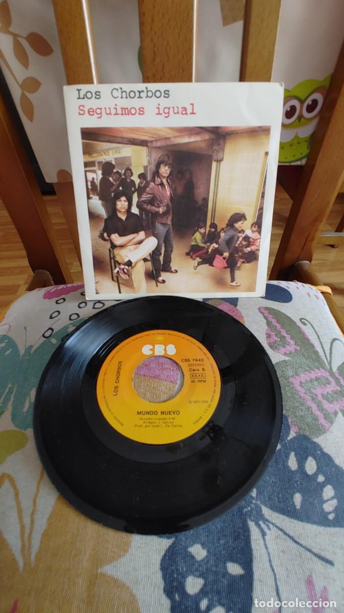 Discos de vinilo: LOS CHORBOS-SINGLE SEGUIMOS IGUAL - Foto 1