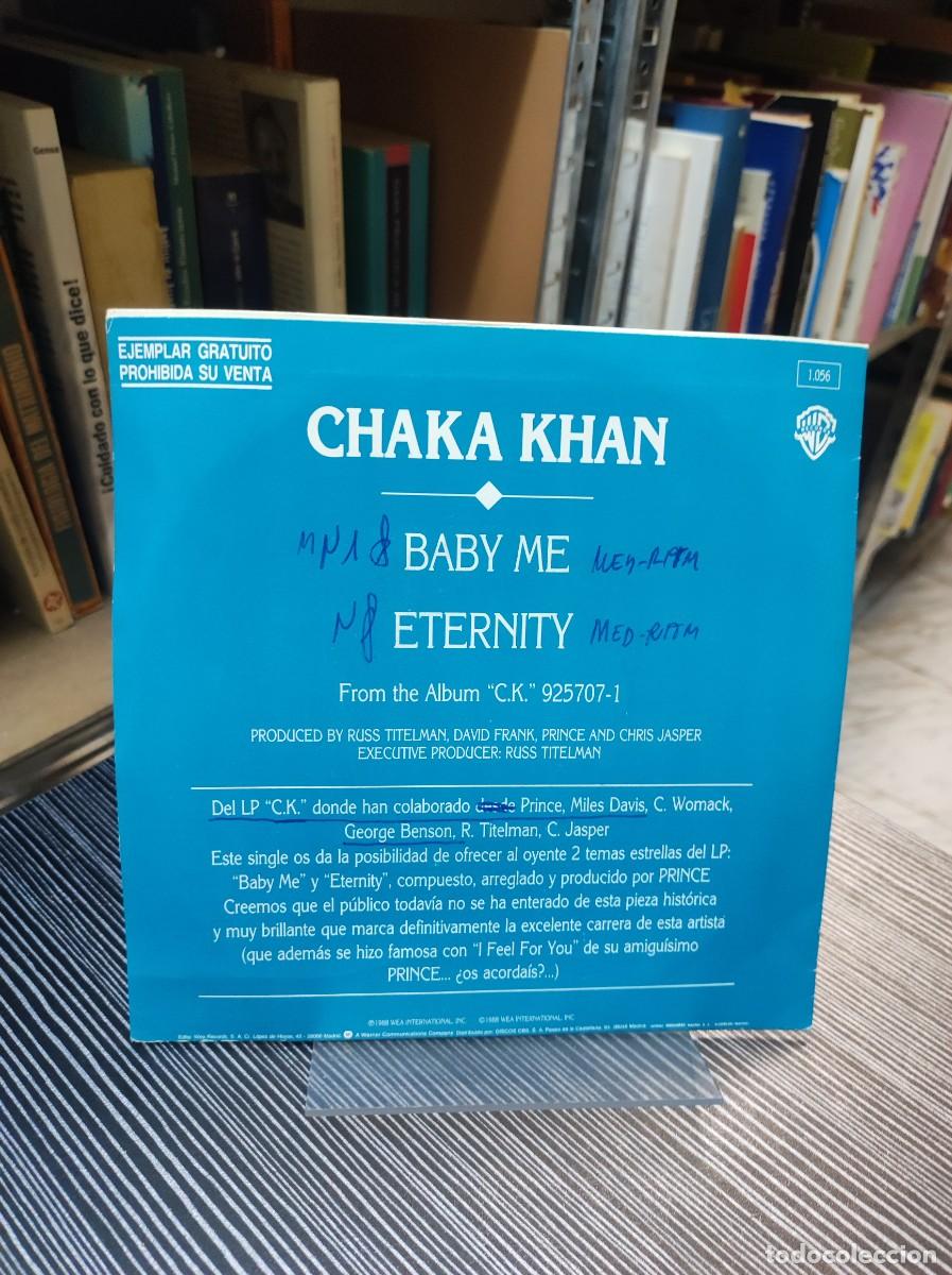 Discos de vinilo: Chaka Khan &ndash; Baby Me / Eternity - Foto 2