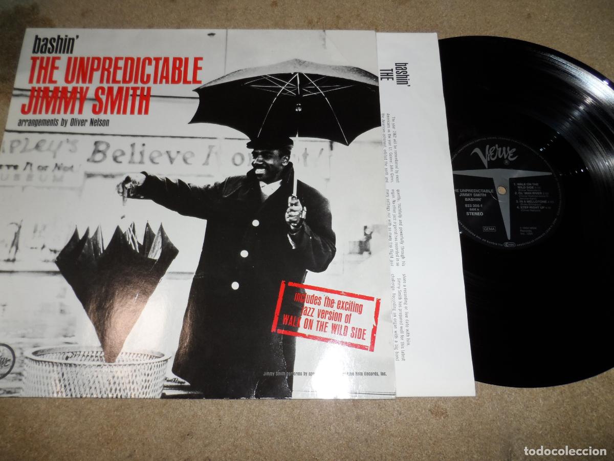 Discos de vinilo: JIMMY SMITH - BASHIN - THE UNPREDICTABLE JIMMY SMITH (GERMANY 1980S) - Foto 1