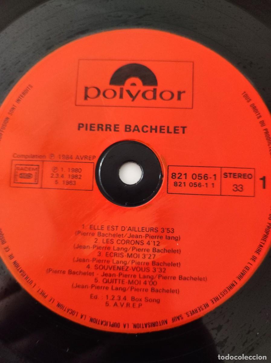 Discos de vinilo: Pierre Bachelet &ndash; Succ&egrave;s... Vinyl, LP, Compilation, Stereo - Foto 3