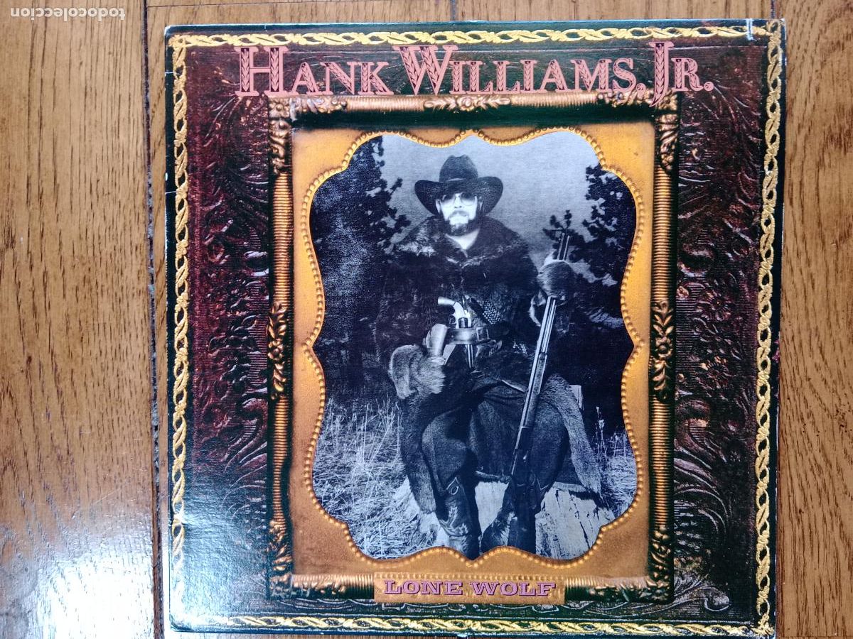 Discos de vinilo: Hank Williams Jr. - lone wolf - Foto 1