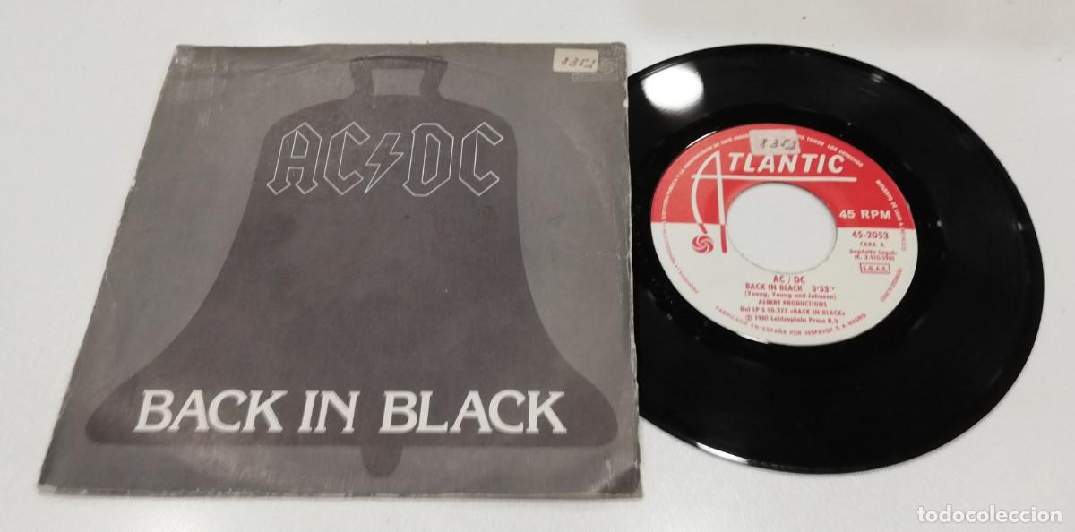 Discos de vinilo: SCO96-AC/DC - Back In Black (7&rdquo;, Single) - Foto 1