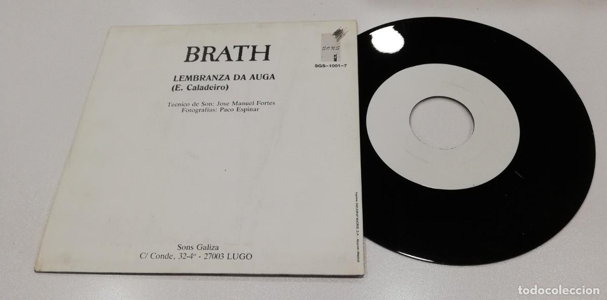 Discos de vinilo: SCO96-Brath - Lembranza Da Auga (7&rdquo;, Single, Promo) - Foto 2